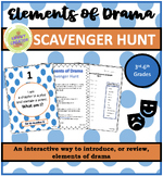 Elements of Drama Scavenger Hunt