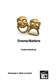 Elements of Drama Student Booklet- SAMPLE