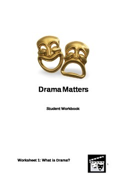 Preview of Elements of Drama Student Workbook