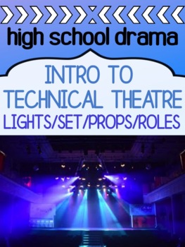 Preview of Elements of Drama for high school
