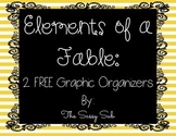 *FREEBIE* Elements of a Fable: 2 Graphic Organizers