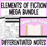 Elements of Fiction BUNDLE - Literary Elements - Theme, Se