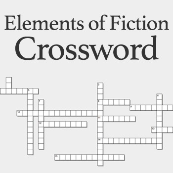 Elements of Fiction Crossword Puzzle by John Rimel TPT