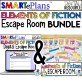 Elements of Fiction Escape Room Activity - Digital and Tra