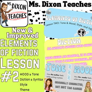 Preview of Elements of Fiction Lesson #2 (new and improved)