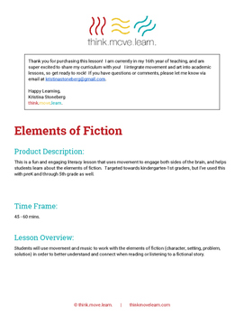 Preview of Elements of Fiction - Part 1