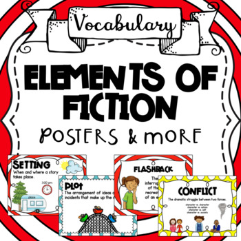 Elements of Fiction- Plot Structure Posters by TxTeach22 | TpT