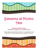 Elements of Fiction Test