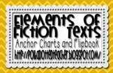 Elements of Fiction Text Anchor Charts and Flipbook