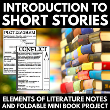 Preview of Short Story Unit - Elements of Short Stories - Plot Diagram - Literary Elements