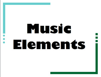 Preview of Elements of Music