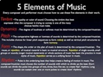 Preview of Music:Elements of Music