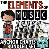 Elements of Music Anchor Charts {BUNDLE}