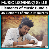 Elements of Music Listening Activities Mega Bundle