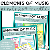 Elements of Music Mind Maps Bundle