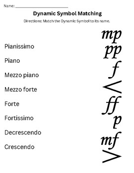 Preview of Elements of Music Packet (Dynamic, Tempo, Treble and Bass Clef)