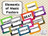 Elements of Music Posters
