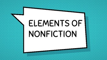 Preview of Elements of Nonfiction