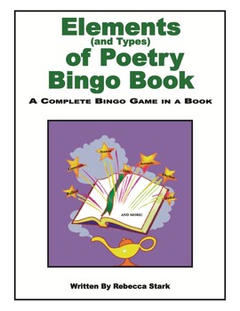 Preview of Elements of Poetry Bingo Book