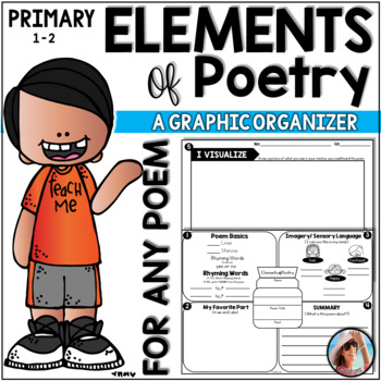 Preview of Elements of Poetry: Graphic Organizer