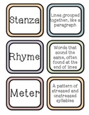 Elements Of Poetry Worksheet | Teachers Pay Teachers