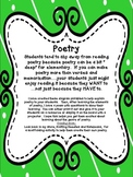 Elements of Poetry Printable and Practice