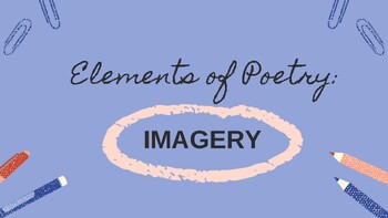 Preview of Elements of Poetry Slideshow: Imagery