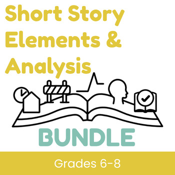 Preview of Elements of Short Stories Mini-Lessons, Activities, Book Club Poster Project