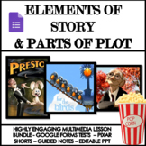 Elements of Story & Parts of Plot Multi-Media Lesson Bundle