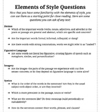 Elements of Style Handout