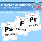 Elements of Success Wall or Door Decoration