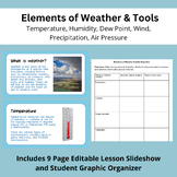 Elements of Weather and Weather Tools | Lesson and Graphic
