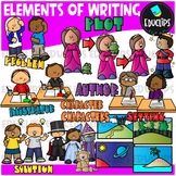 Elements of Writing (Fiction) {Educlips Clipart}