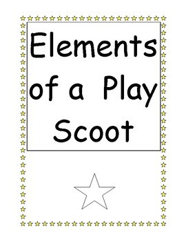 Preview of Elements of a Play Scoot