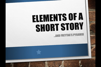 Preview of Elements of a Short Story