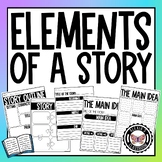 Elements of a Story Graphic Organizers