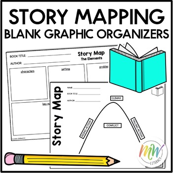 Preview of Story Mapping Graphic Organizers FREE DOWNLOAD
