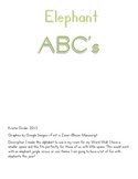 Elephant ABC's