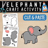 Elephant Craft | Safari Animal Activities | Zoo Animal Cra
