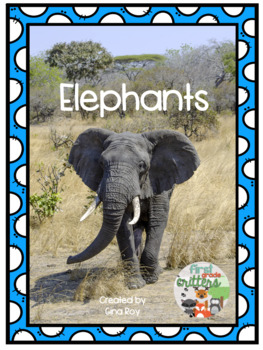 Preview of Elephant Informational Text and Research Booklet