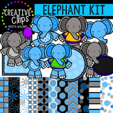 Elephant Kit {Creative Clips Digital Clipart}