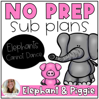 Preview of Elephant & Piggie - Elephants Cannot Dance