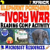 Elephant Poaching Reading Comprehension Activity | Global 