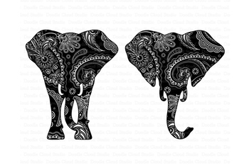 Free Free 155 Mandala Elephant Head Svg SVG PNG EPS DXF File