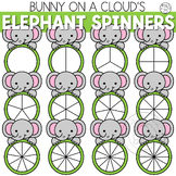 Elephant Spinners Clipart by Bunny On A Cloud