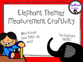 Elephant Themed Measurement Craftivity