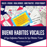 Elephant Vocal Hygiene for Speech Therapy (Espanol Spanish