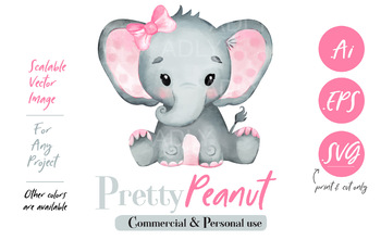 Free Free 328 Elephant Svg Baby Shower SVG PNG EPS DXF File
