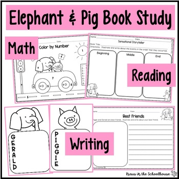 Elephant and Piggie Activities | TpT Digital Activity Distance Learning