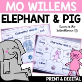 Elephant and Pig Activities and Worsheets | Mo Willems Book Study